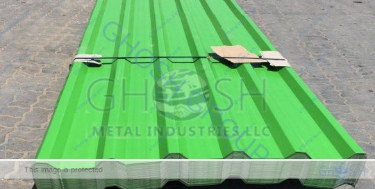 Profile sheet (green) supplier in UAE Oman Saudi Qatar