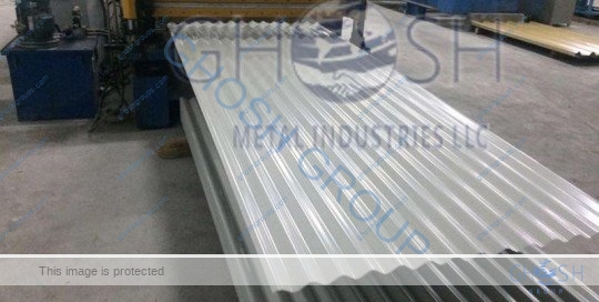 PPGI Corrugated sheet supplier in UAE | Oman | Saudi | Qatar