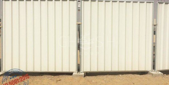 DisContinuous / Continuous Corrugated Steel Fence UAE | Iraq | Saudi | Oman (Salalah, Muscat, Sohar, Nizwa, Barka, Ibri) | Kuwait | Bahrain