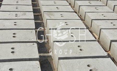 Concrete holes blocks - 600 x 400 x 200