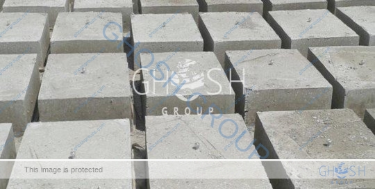 Concrete nut blocks - 600 x 400 x 200