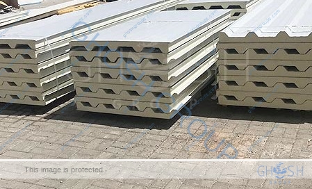 Aluminum roof sandwich panels - UAE