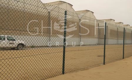 Chain link fencing installation - UAE