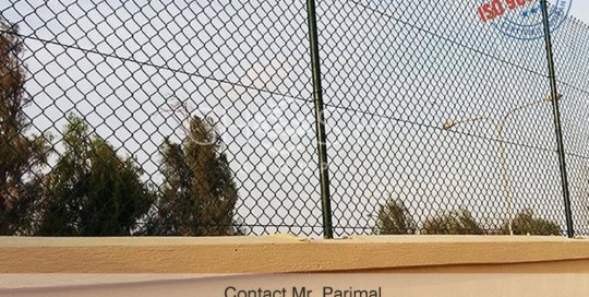 Wall mounted security fencing in Muscat