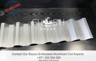 Stucco Embossed Aluminium coils manufacturer and supplier in the UAE