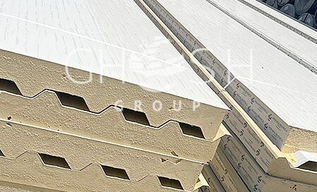 Roof Sandwich Panel 10cm supplier in Dubai